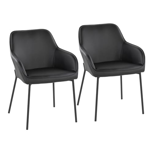 Black Faux Leather