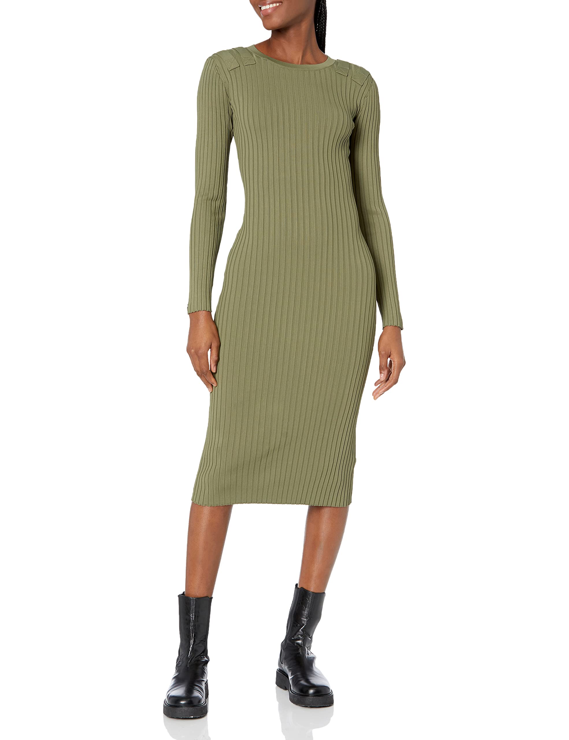 GUESS Women's Long Sleeve Florinda Maxi Sweater Dress - Cozy Knit Sweater Dress for Fall & Winter, Perfect for Casual Outings, Date Nights & Holiday Parties