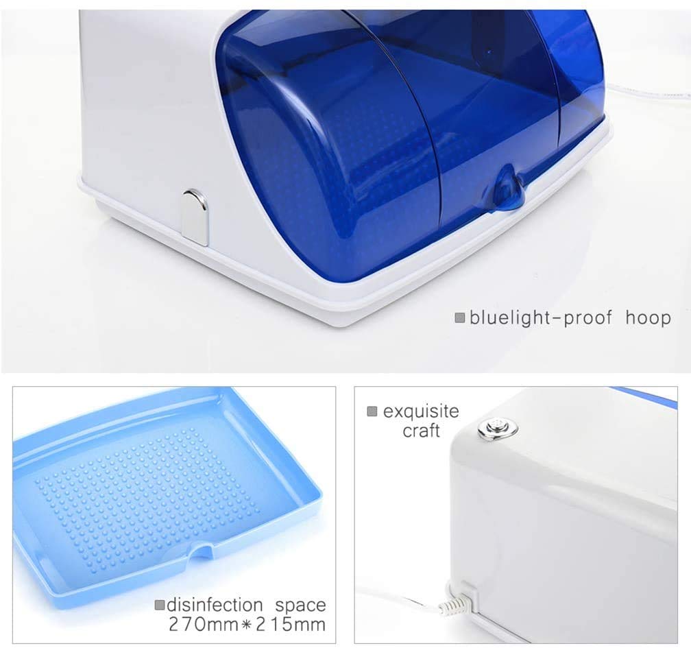 LEJIA UV Sterilizer Box for Phones, Pacifiers, Toothbrushes & More - Sanitize Jewelry, Glasses, Masks & Towels - Perfect for Home, Travel & Baby Care