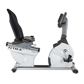 TRUE Fitness ES700 Recumbent Exercise Bike with EmergeLED Display - Home Gym Equipment for Cardio Workouts & Low-Impact Training