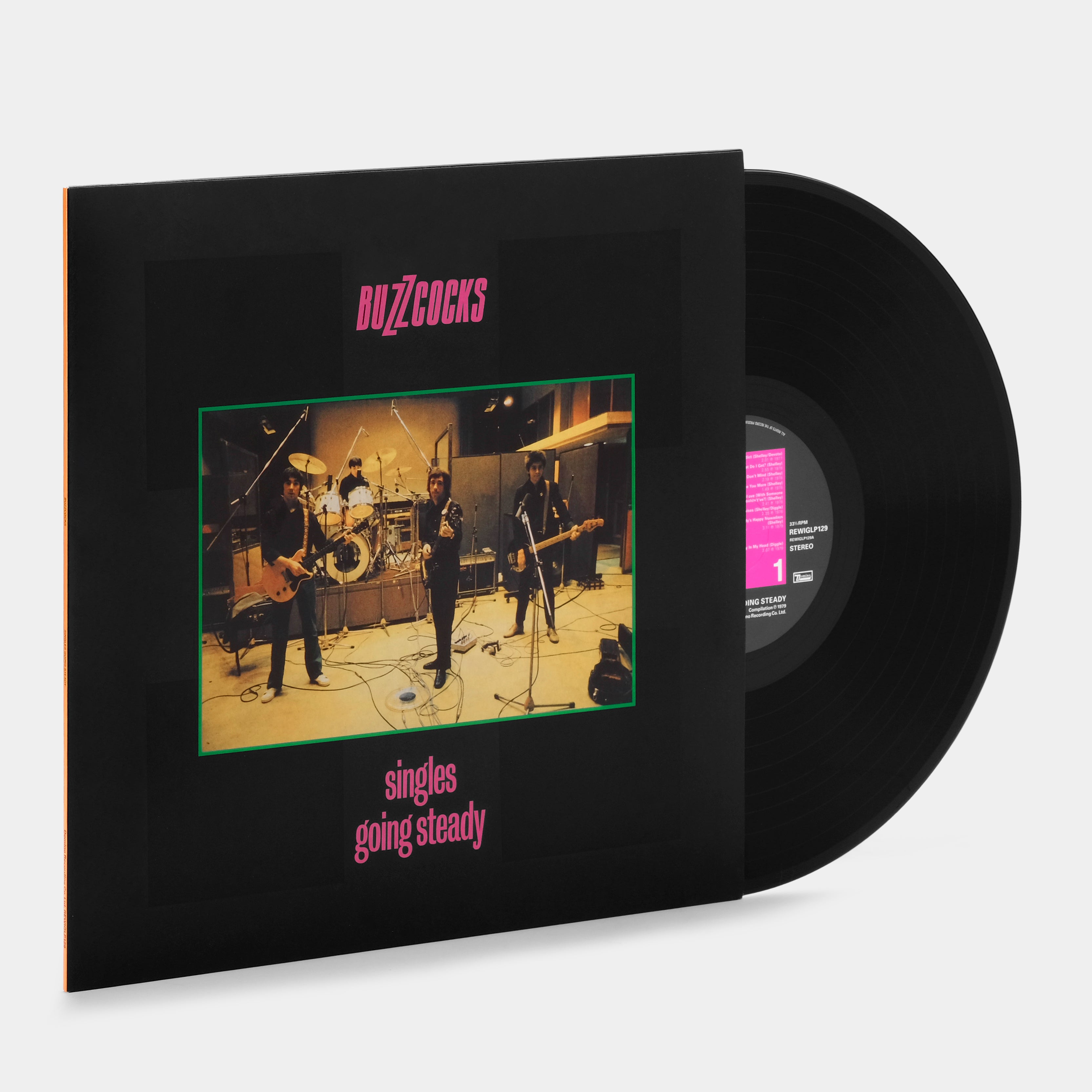 Buzzcocks Singles Going Steady LP Vinyl Record - Punk Rock Classic Album, Limited Edition Vinyl for Collectors & Music Lovers - Perfect for Home Listening, Gifts & Record Collections