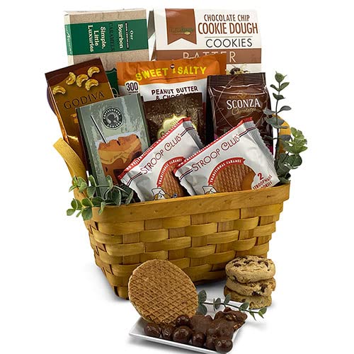 Premium Chocolate Gift Basket - Assorted Gourmet Chocolates for Holidays, Birthdays & Corporate Gifting | Perfect for Valentine's Day, Christmas & Special Occasions