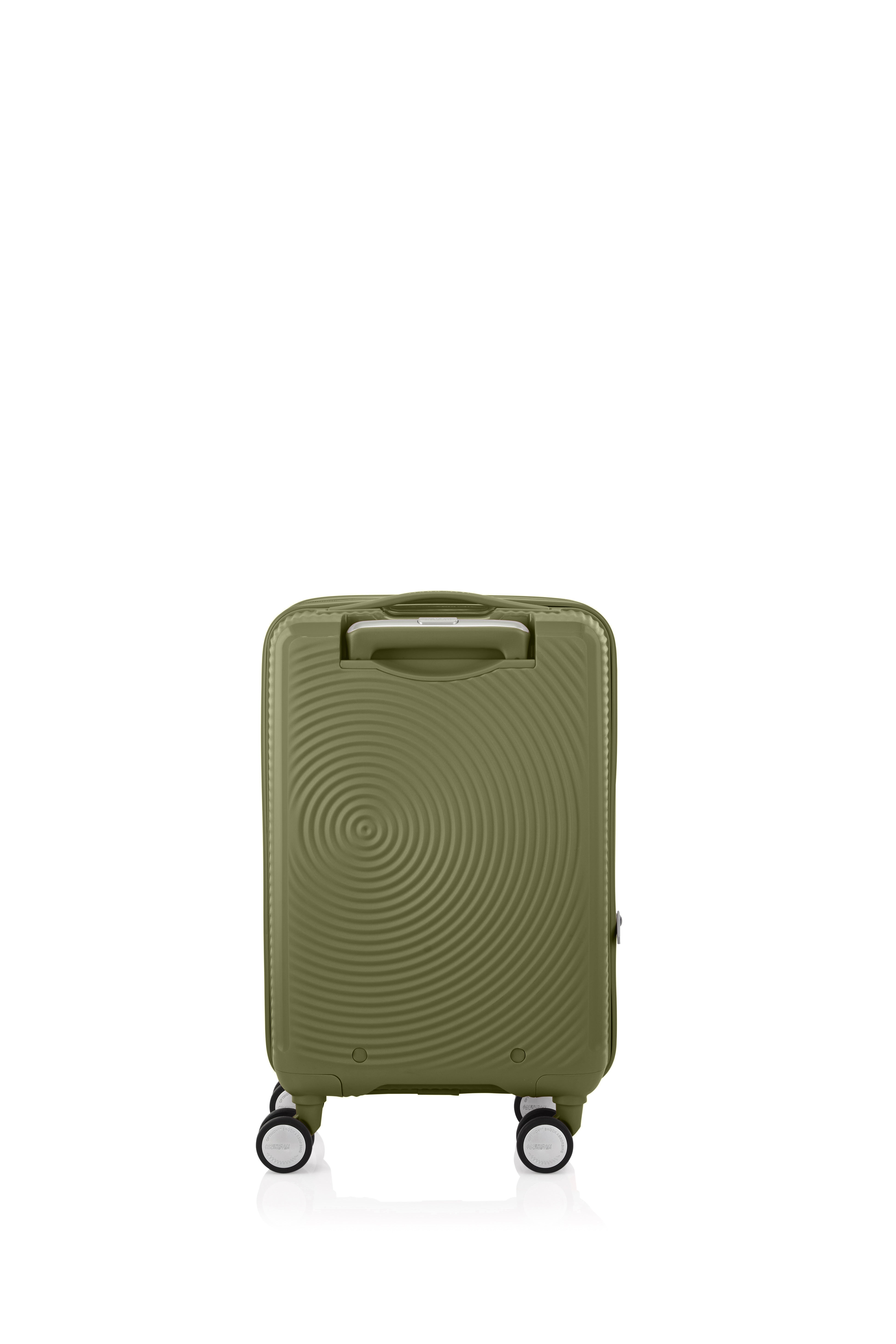 American Tourister Curio 55cm Book Opening Luggage - Khaki | Perfect for Business Trips & Weekend Getaways