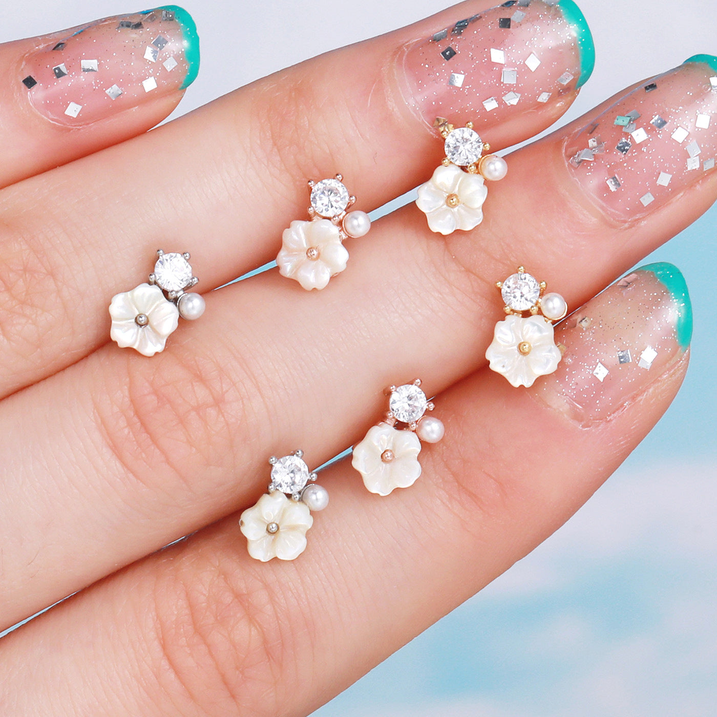 20G Unicorn Cartilage Conch Barbell Back Helix Studs - Body Jewelry for Ear Piercing | Perfect for Cartilage, Helix, and Conch Piercings | Trendy and Unique Gift Idea