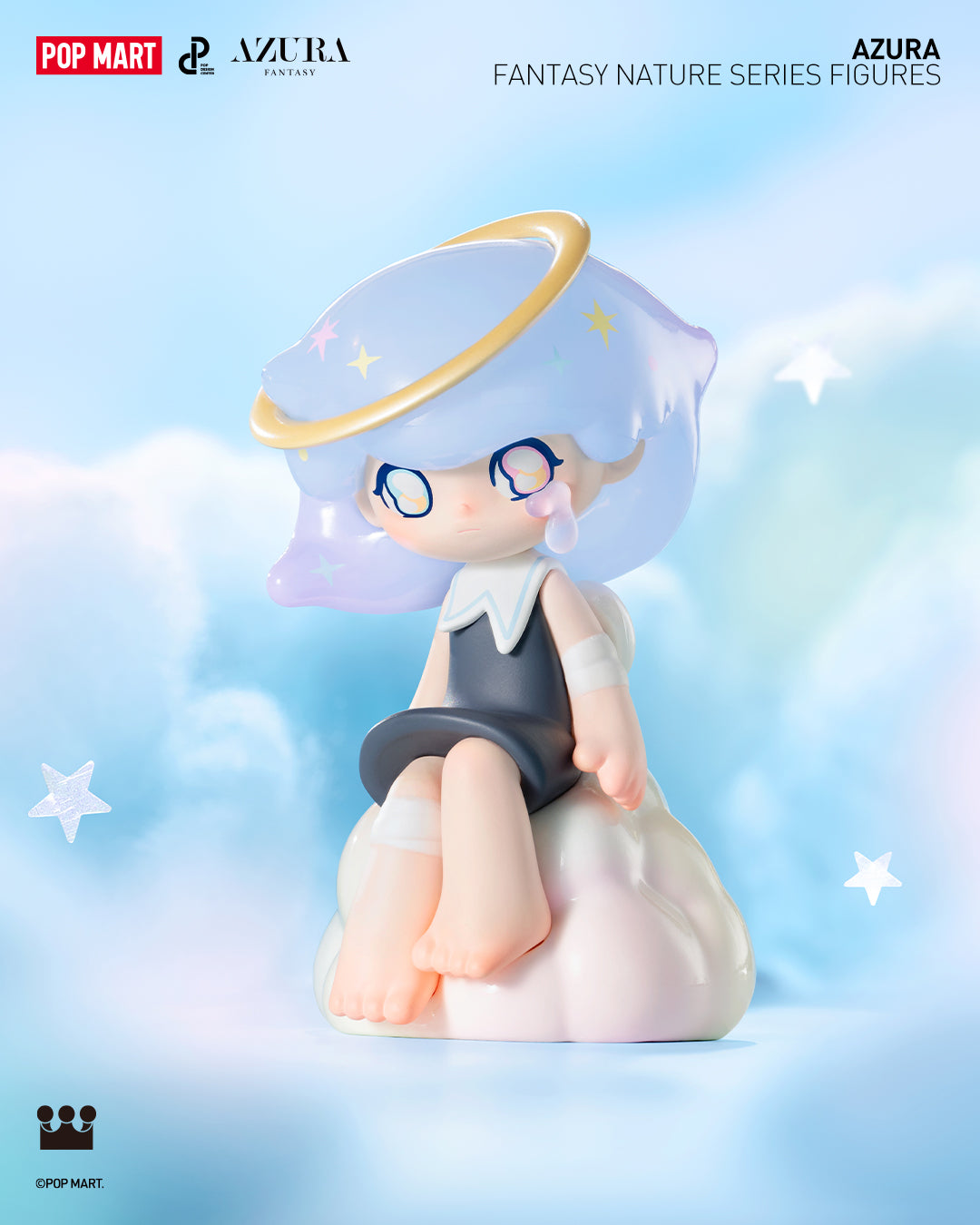 POP MART AZURA Fantasy Nature Series Blind Box Collectible Figures - Cute Anime Style Home Decor & Office Display