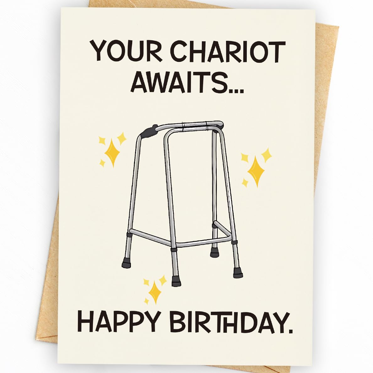 Funny Birthday Card for Men, Women, Dad, Mom, Brother, Sister, Friends & Family | Unique Birthday Gifts & Decorations | Happy Birthday Greeting Card | Perfect for Office Parties, Home Celebrations & Surprise Gifts