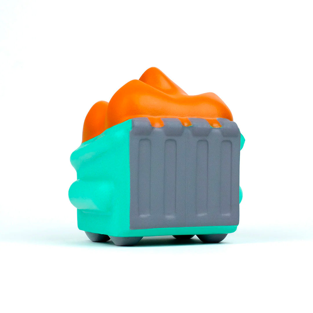 Stress Relief Squishy Toy - Dumpster Fire Design for Anxiety & Stress Relief - Fun Sensory Fidget Toy for Adults & Kids - Perfect for Office, Home, and Classroom Use