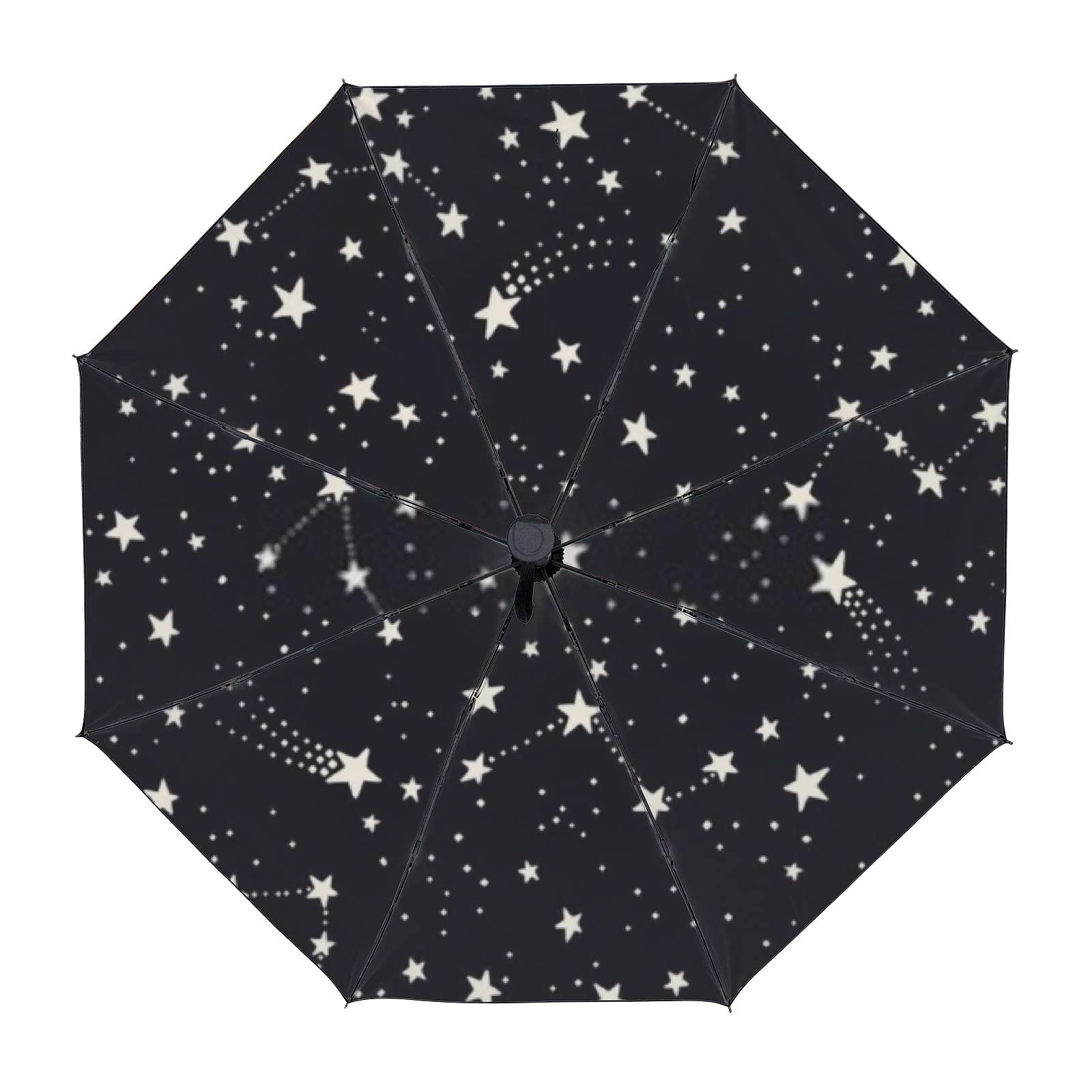 Automatic Folding Umbrella - Windproof Compact Travel Umbrella for Men & Women - Lightweight & Portable - Perfect for Commuting, Travel, and Outdoor Activities