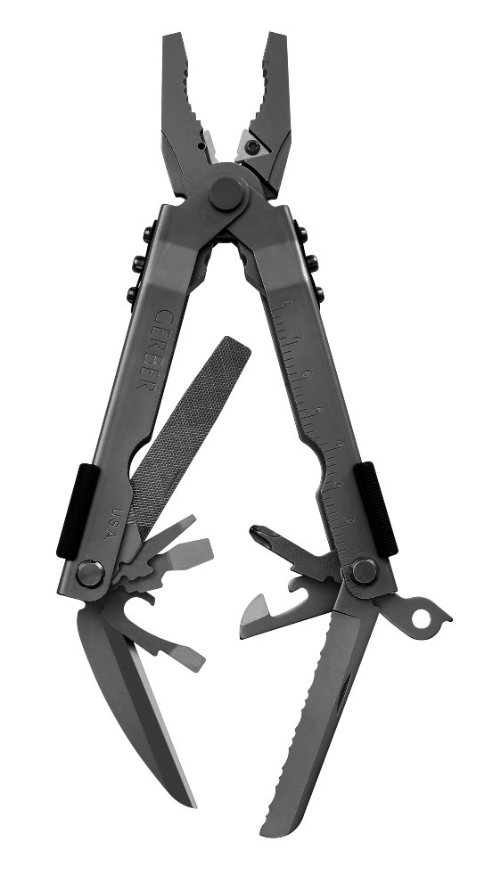 Gerber Gear 07520N Black MP600 Multi-Plier Blunt Nose Multitool - Perfect for Camping, Hiking & Everyday Carry (EDC)