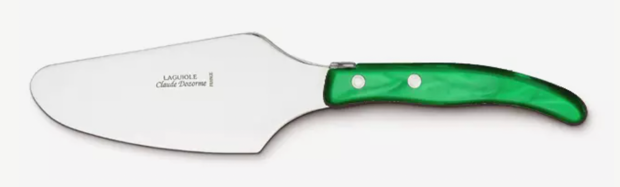 Claude Dozorme Stainless Steel Berlingot Pie Cake Server - Elegant Dessert Serving Utensil for Parties, Weddings & Holiday Gatherings