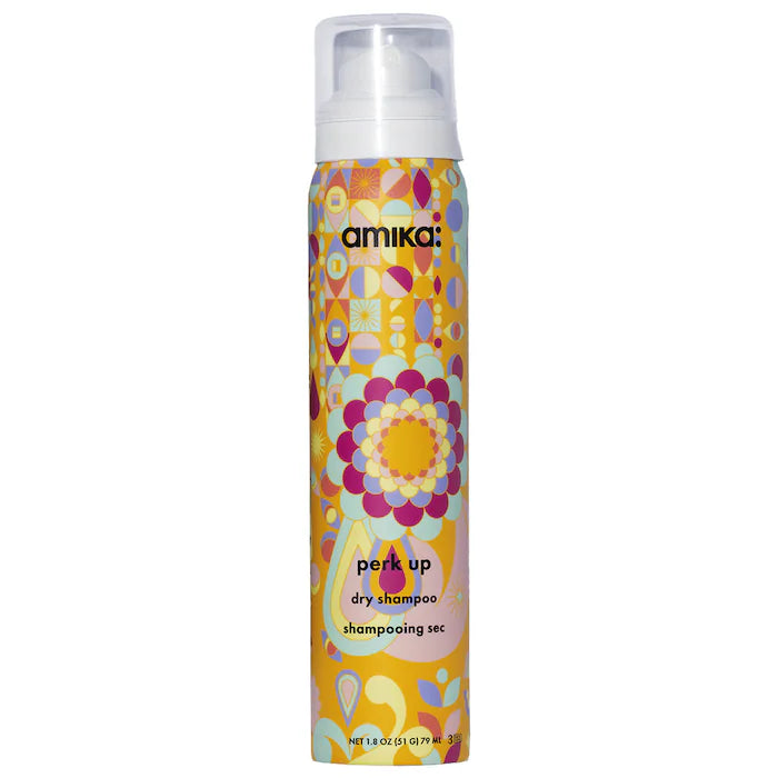 Amika Perk Up Talc-Free Dry Shampoo for Oily Hair - Quick Refresh & Volume Boost for Workouts, Travel & Busy Mornings