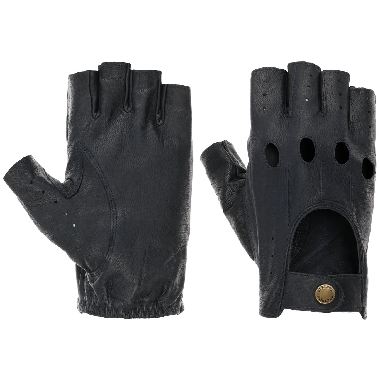 Stetson Summer Oily Goat Nappa Leather Gloves for Men & Women - Premium Soft Driving, Riding & Fashion Gloves for Outdoor Activities & Special Occasions