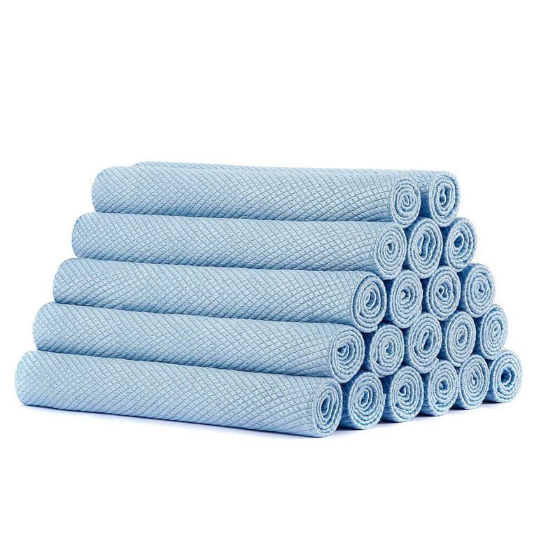 Premium Glass & Window Mirror Cleaning Cloths - 240 Pack Bulk Wholesale | Streak-Free, Lint-Free Microfiber Towels for Home, Office & Car Cleaning