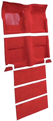 ACC Automotive Carpet for 1965-1968 Ford Mustang Fastback - 80/20 Loop (525-Maroon) - Perfect for Restoration & Custom Car Interiors