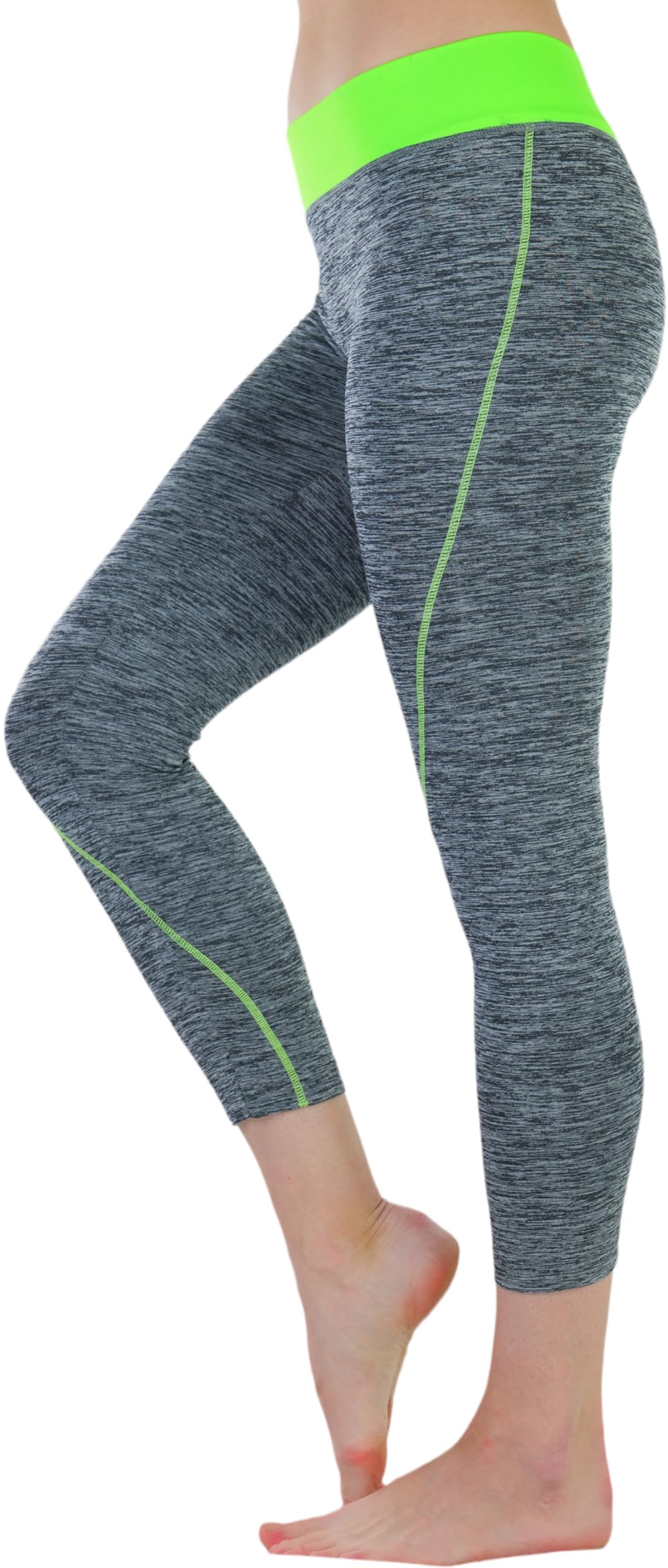 ToBeInStyle Women's Classic Fit Active Pants, Leggings & Capris - Comfortable Workout Yoga Running Lounge Wear for Women