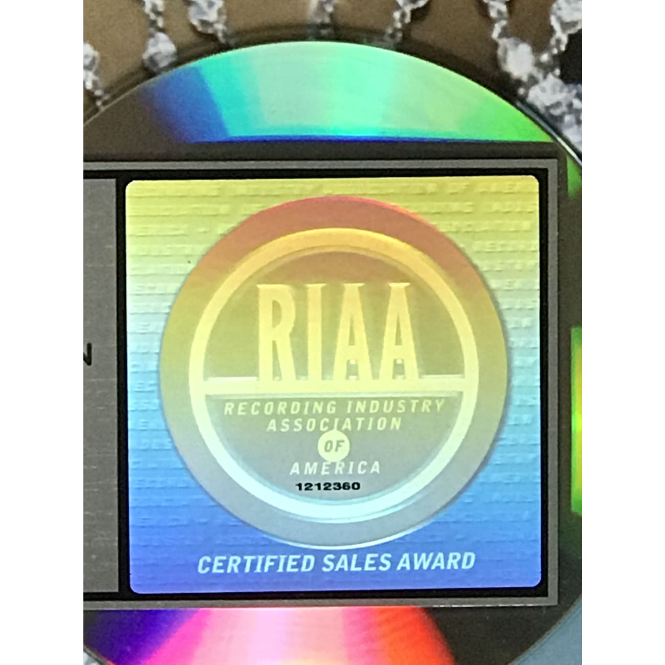 Beyoncé Dangerously In Love 3x Platinum Album Award - Certified RIAA Multi-Platinum Record - Perfect for Music Collectors, Super Fans & Home Decor