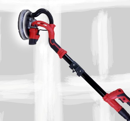 BNR1837 Professional Drywall Sander - Electric Drywall Sanding Tool with Dust Collection for Smooth Walls & Ceilings - Perfect for Home Renovation, Construction & DIY Projects