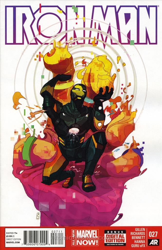 Iron Man (5th Series) #27 VF/NM - Marvel Comic Book by Kieron Gillen | Collectible Superhero Comics for Fans & Investors | Perfect for Display, Gifts, and Comic Collections