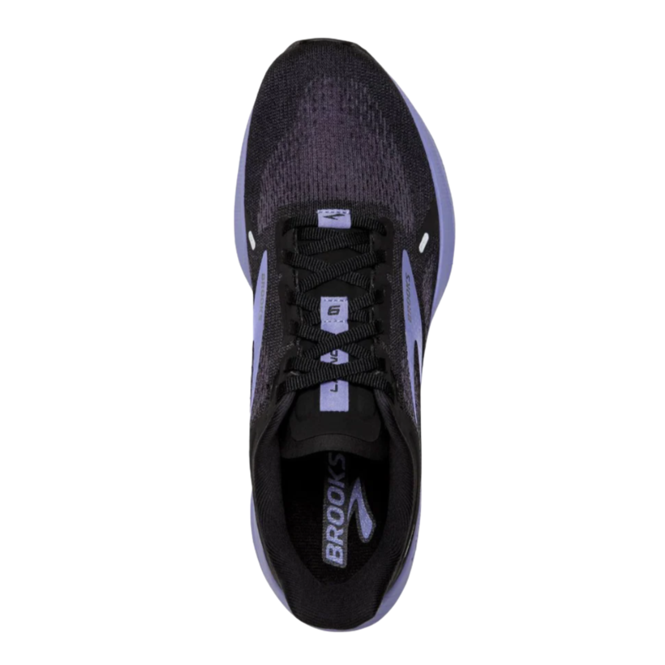 Women's Running Shoes Launch 9 - Lightweight & Cushioned for Comfort - Black/Ebony/Purple - Medium (B) Width - Perfect for Jogging, Gym Workouts & Daily Walking