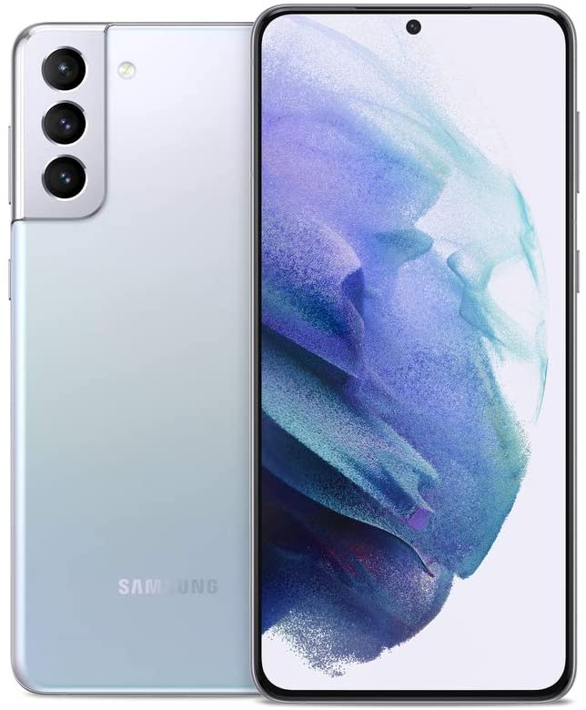 Samsung Galaxy S21 Plus 5G 256GB Unlocked Smartphone - Phantom Silver | GSM Compatible | Premium Android Phone for Streaming, Gaming & Productivity