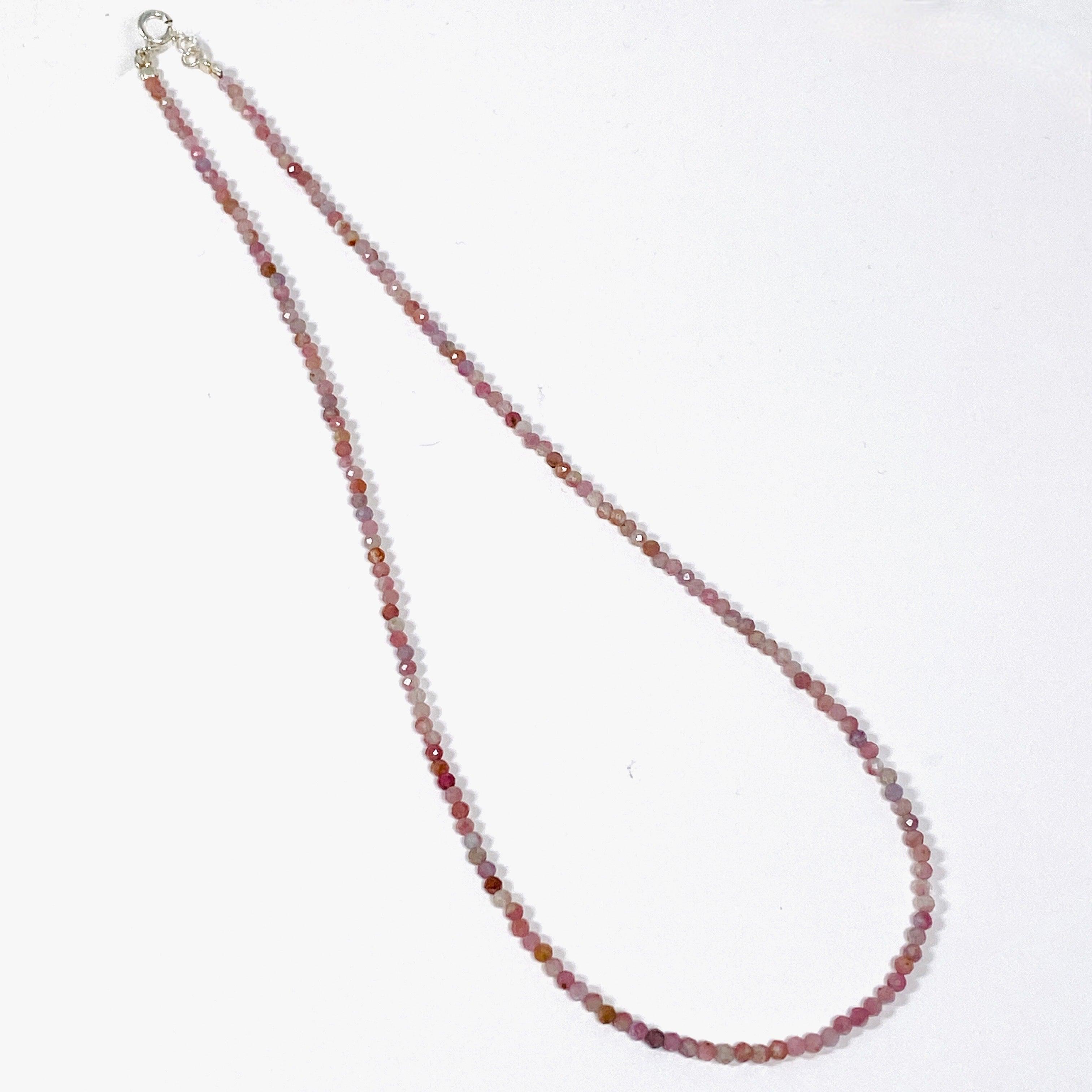 Spinel Micro Bead Necklace - Elegant Gemstone Jewelry for Women | Perfect for Parties, Weddings & Everyday Wear