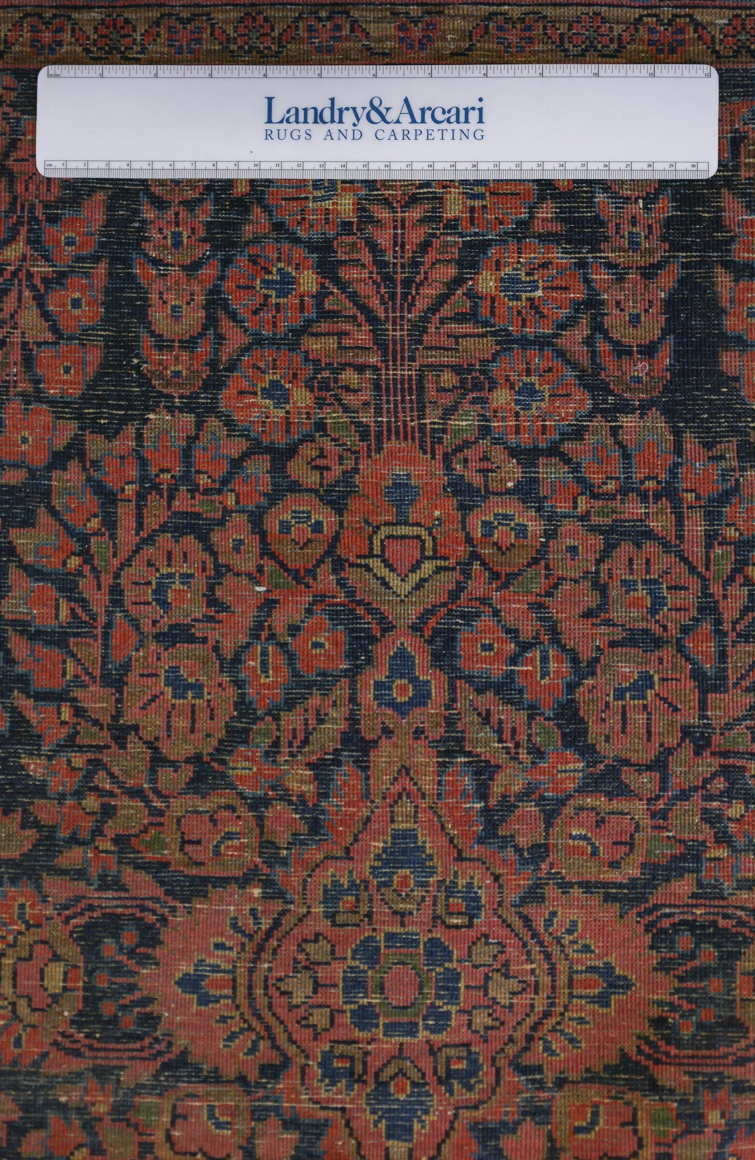 Antique Sarouk Handwoven Traditional Persian Rug J75397 - Perfect for Living Room, Bedroom & Home Decor