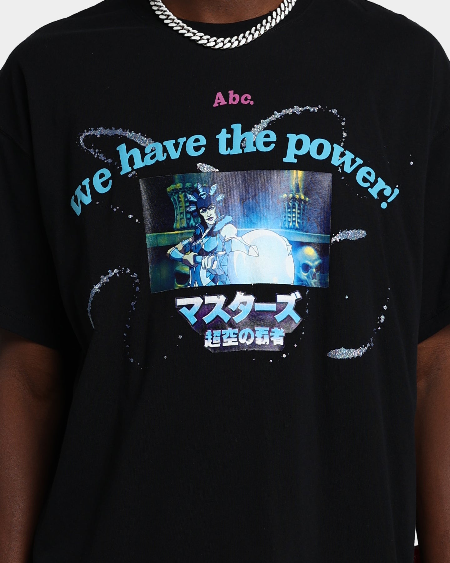 Mattel We Have The Power T-Shirt - Black Advisory Board Crystal Graphic Tee - 80s Cartoon Nostalgia & Pop Culture Fashion