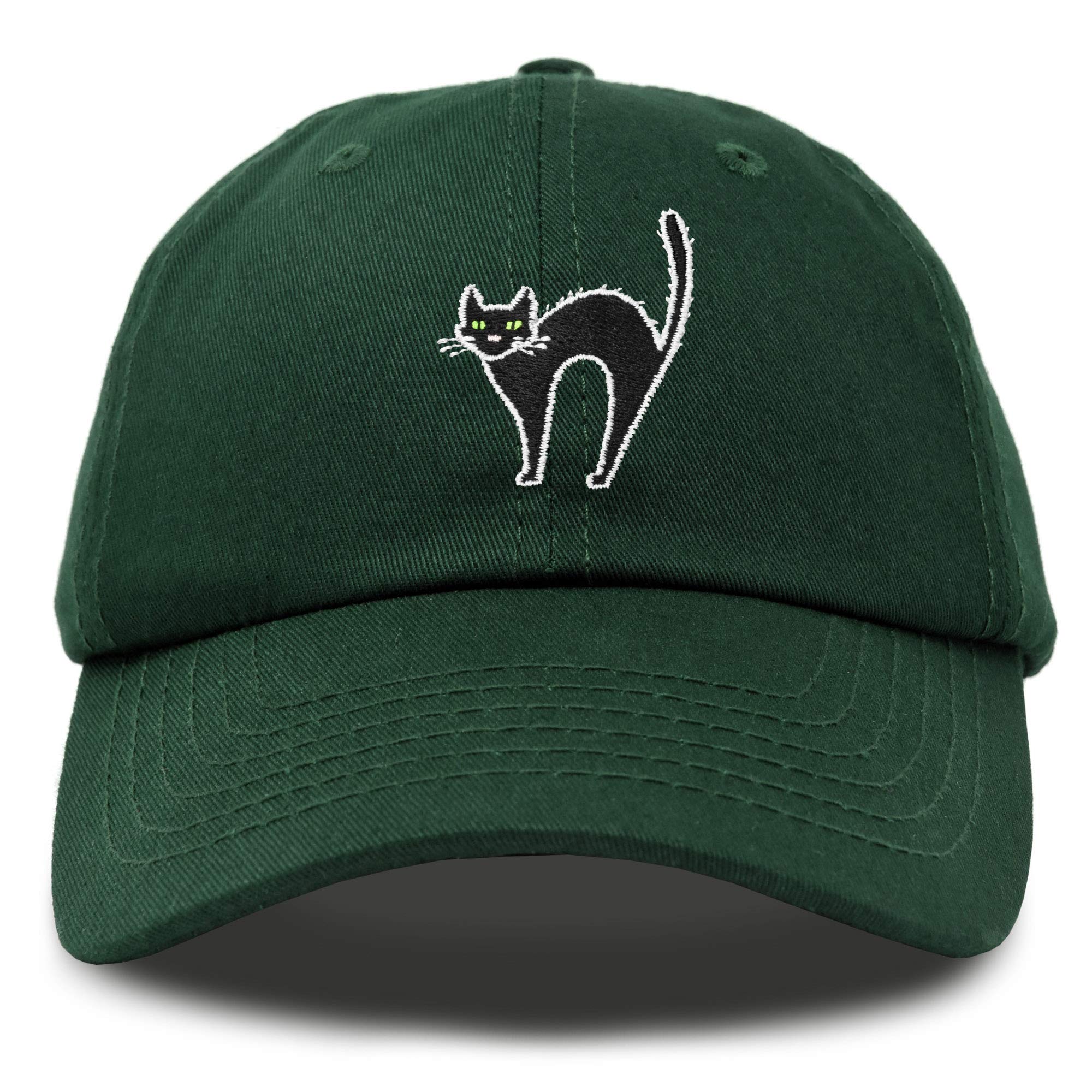 Black Cat Baseball Cap for Women - Cute Halloween Hat with Ears - Perfect for Costume Parties, Cosplay & Everyday Wear