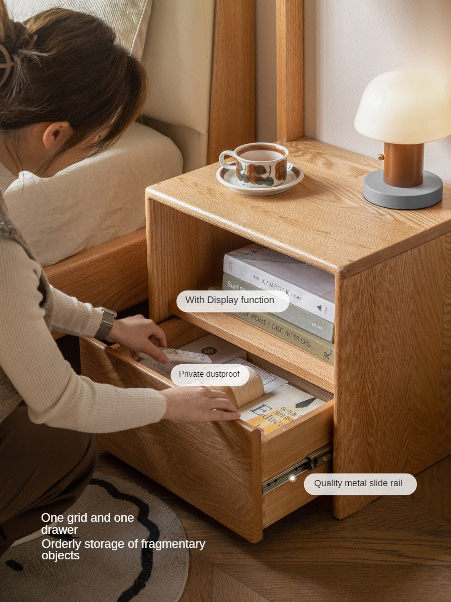 Nordic Solid Wood Clothes Rack - Oak & Birch Floor Storage Organizer for Bedroom, Closet, and Entryway