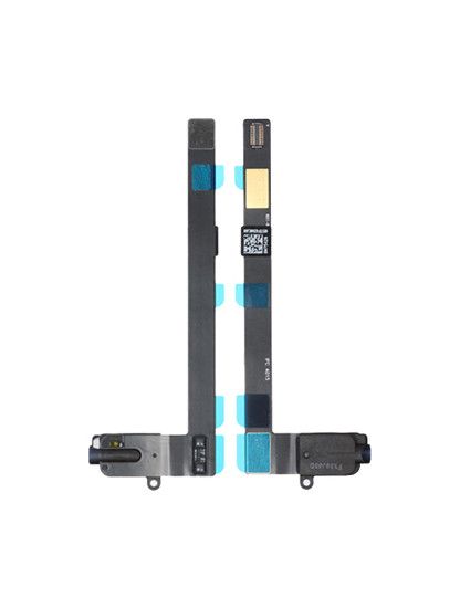 Original iPad Pro 9.7 Headphone Jack Flex Cable Replacement - Black | Compatible with A1673/A1674/A1675 Models | DIY Repair Part for Audio Port Issues | Perfect for Home Fixes & Tech Enthusiasts