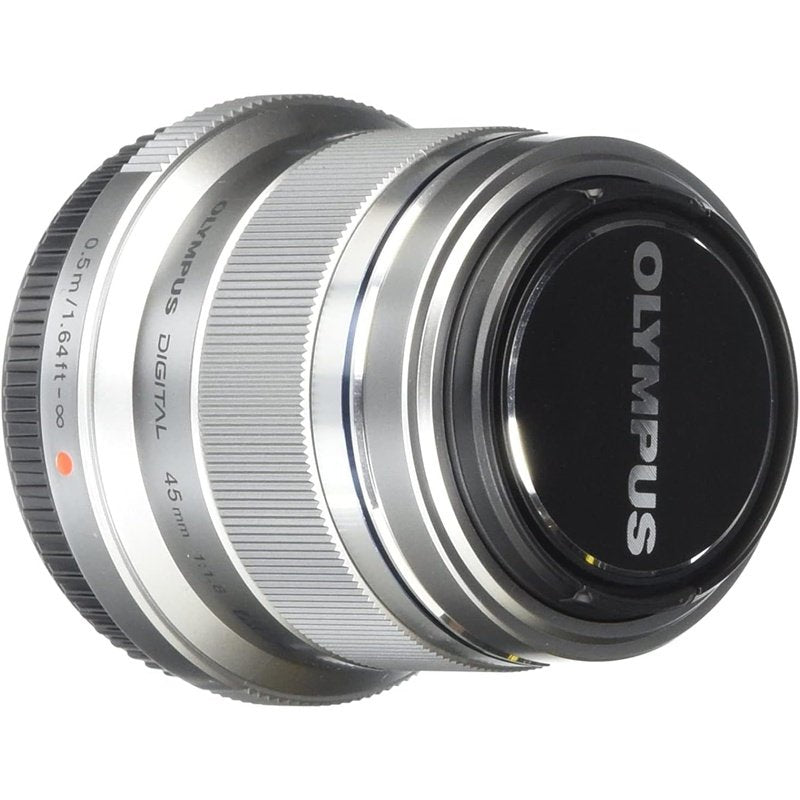Olympus OM System M.Zuiko Digital 45mm f/1.8 Lens - Premium Portrait & Low Light Photography Lens for Mirrorless Cameras | Perfect for Travel, Street & Event Photography