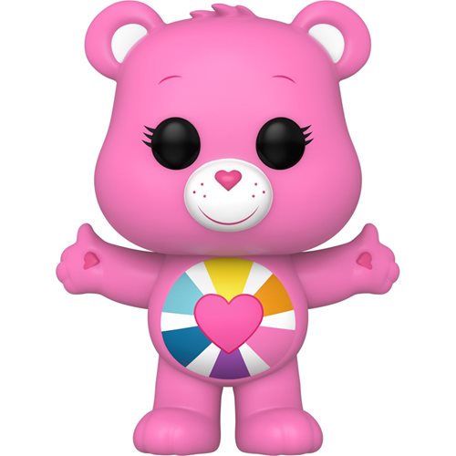 Care Bears 40th Anniversary Hopeful Heart Bear Pop! Vinyl Figure - Limited Edition Collectible [1204] - Perfect for Birthday Gifts, Kids Room Decor & Pop Culture Collections