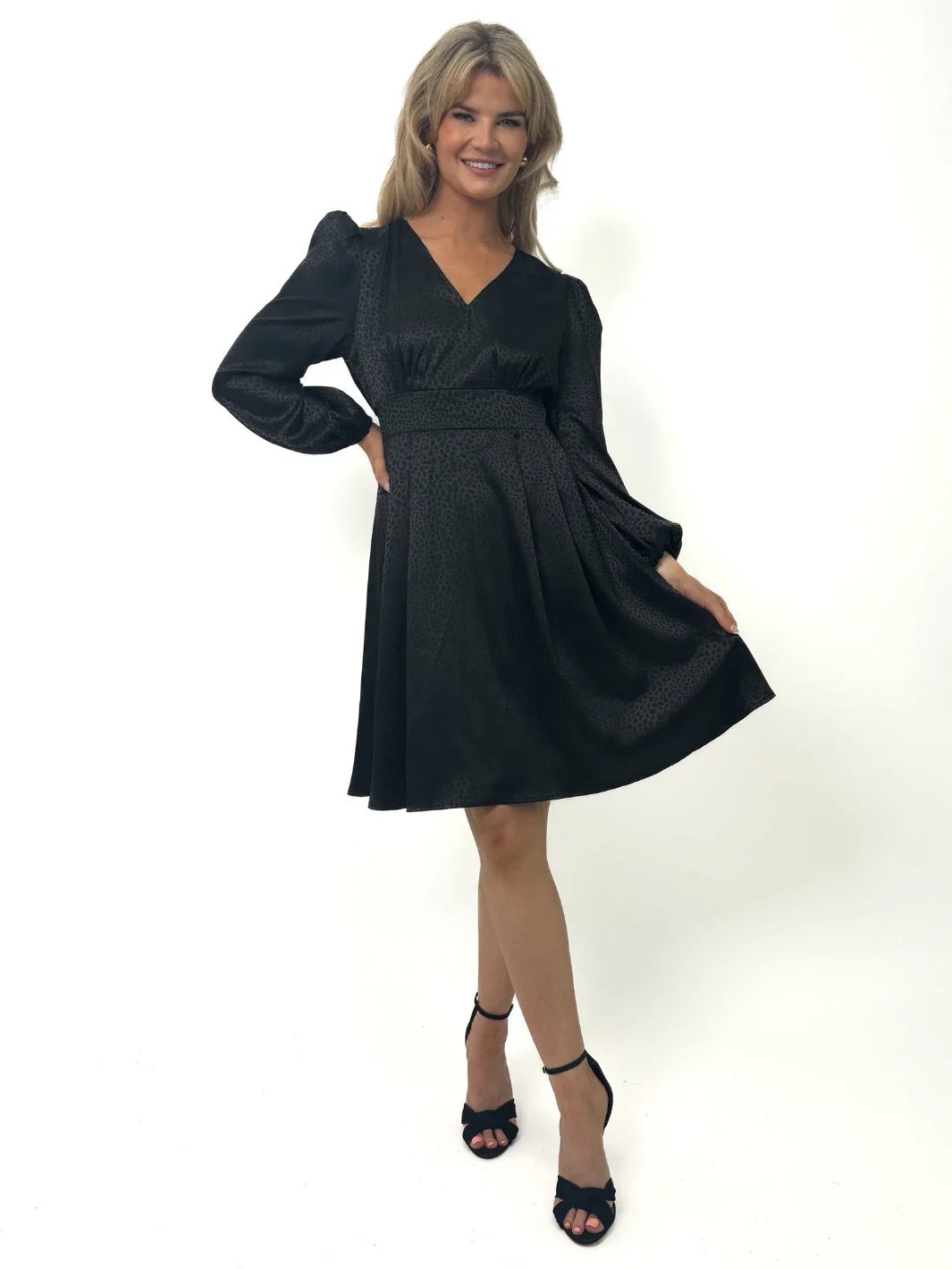 Audrey Mini Dress - Elegant Black Cocktail Dress for Women | Perfect for Parties, Date Nights & Special Occasions