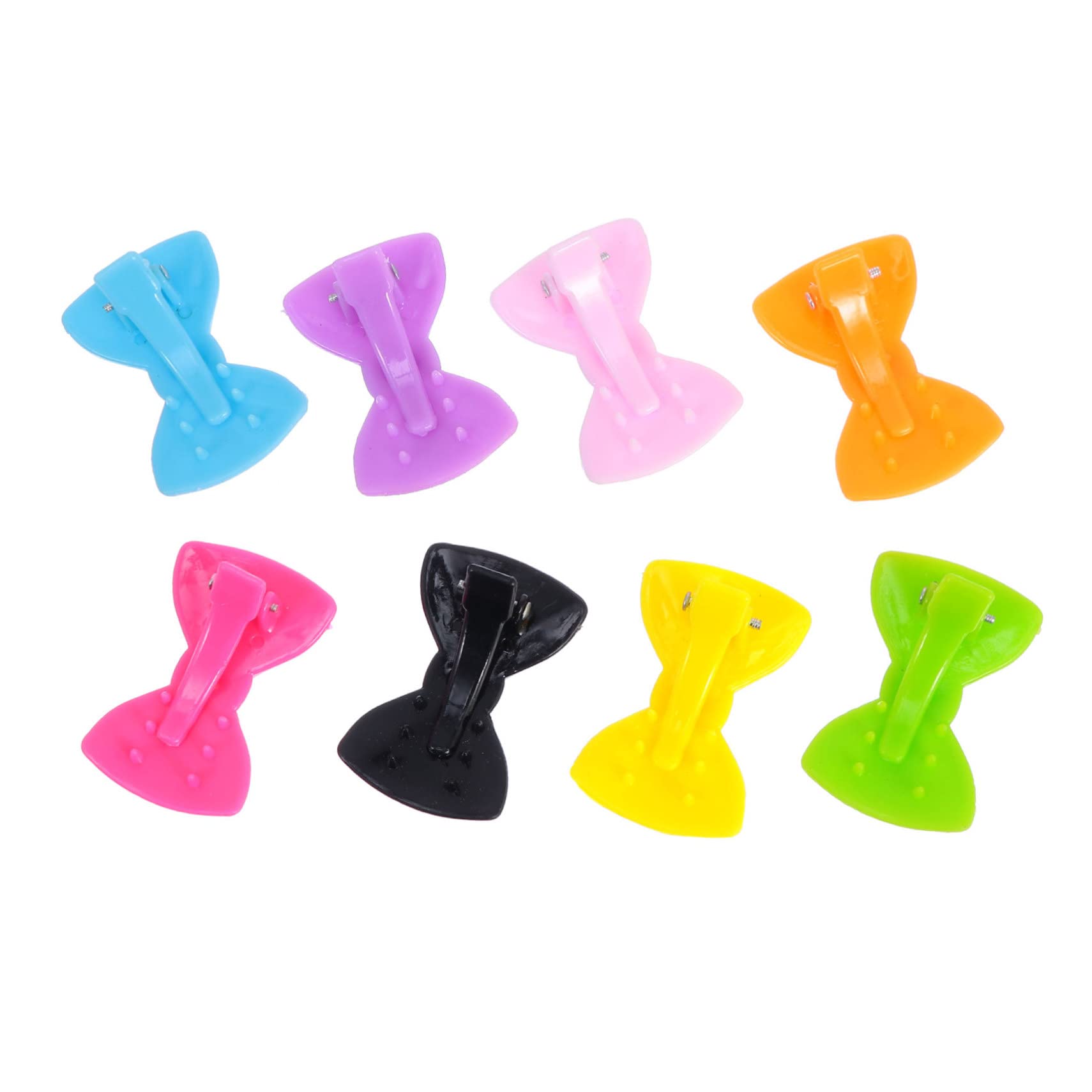 FOMIYES 16pcs Colorful Hair Clips for Kids & Women - Big Bow Hair Barrettes, Girls Side Hair Clips, Plastic Hairpins for Baby & Toddler - Perfect for School, Parties & Daily Styling