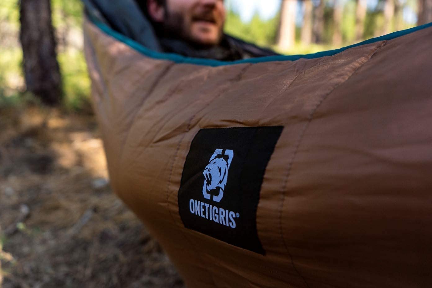 OneTigris Hideout Hammock Underquilt with Bulwark All-Season Camping Tarp - Lightweight Insulation for 4-Season Hammock Camping & Backpacking Adventures