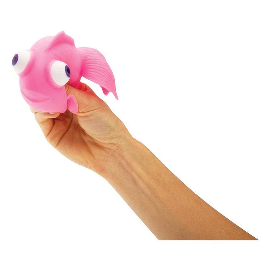 Squishy Fish Sensory Toy for Kids - Stress Relief & Anxiety Relief Fidget Toy - Perfect for Autism, ADHD, Calming & Focus - Fun Sensory Play for Home, Classroom & Travel