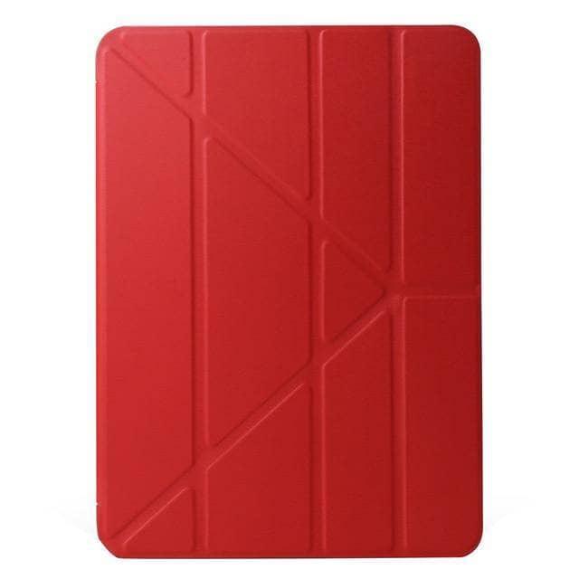 Premium Leather-Look Silica Gel Tri-Fold Case for iPad Mini 5 (2019 Model) - Slim Protective Cover with Auto Sleep/Wake for Home, Office & Travel Use