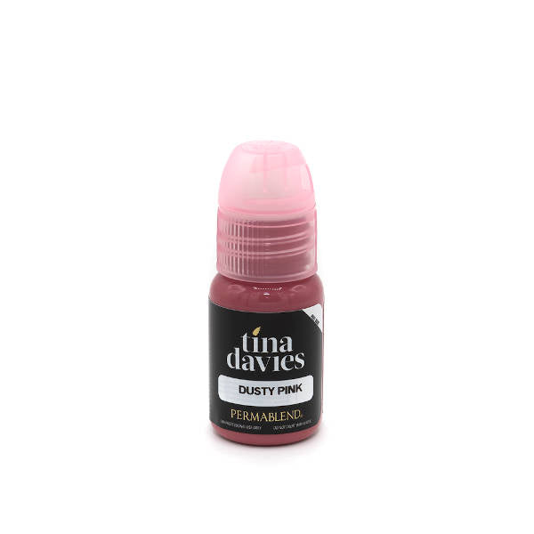 Perma Blend Tina Davies Envy Dusty Pink Lip Pigment - Long Lasting Vegan Lip Tint for Ombre Lips & Makeup Artistry - Perfect for Daily Wear, Special Occasions & Professional Makeup Looks