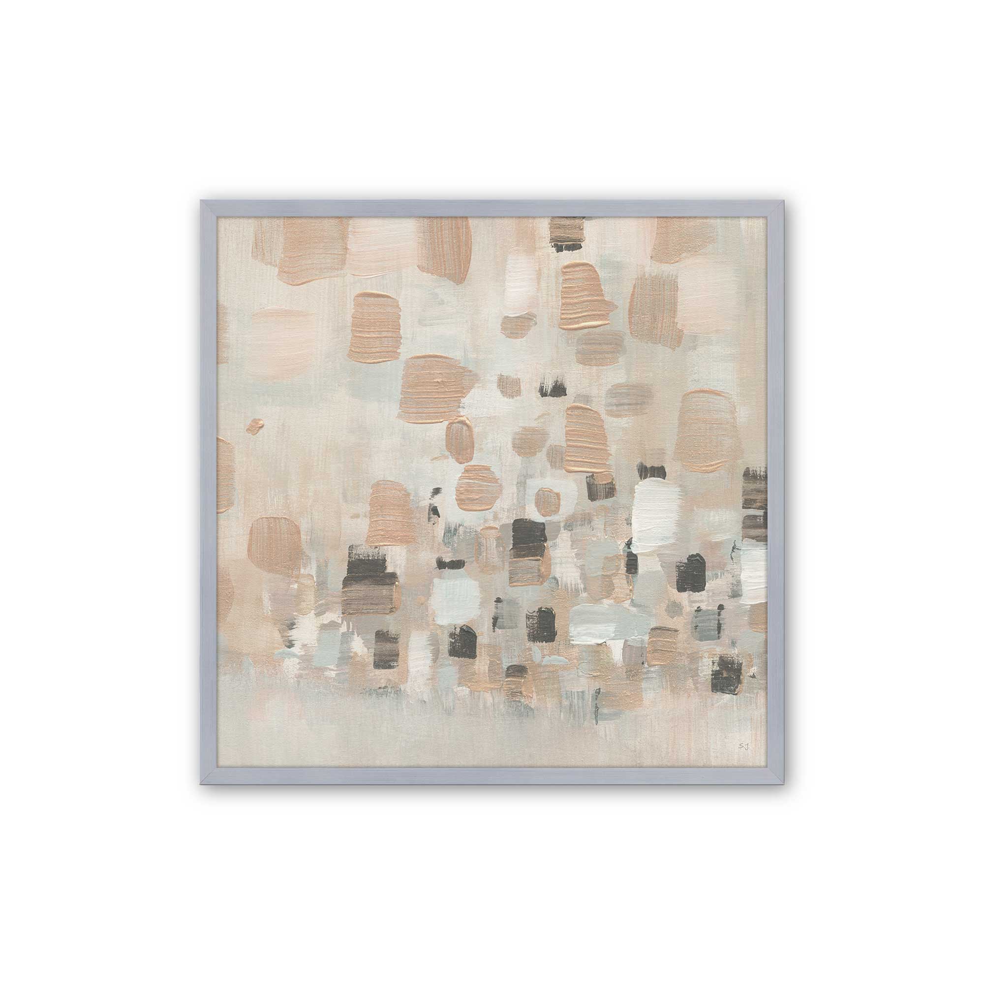 Earthen Harmony Abstract Print Wall Art - Modern Boho Home Decor for Living Room, Bedroom & Office