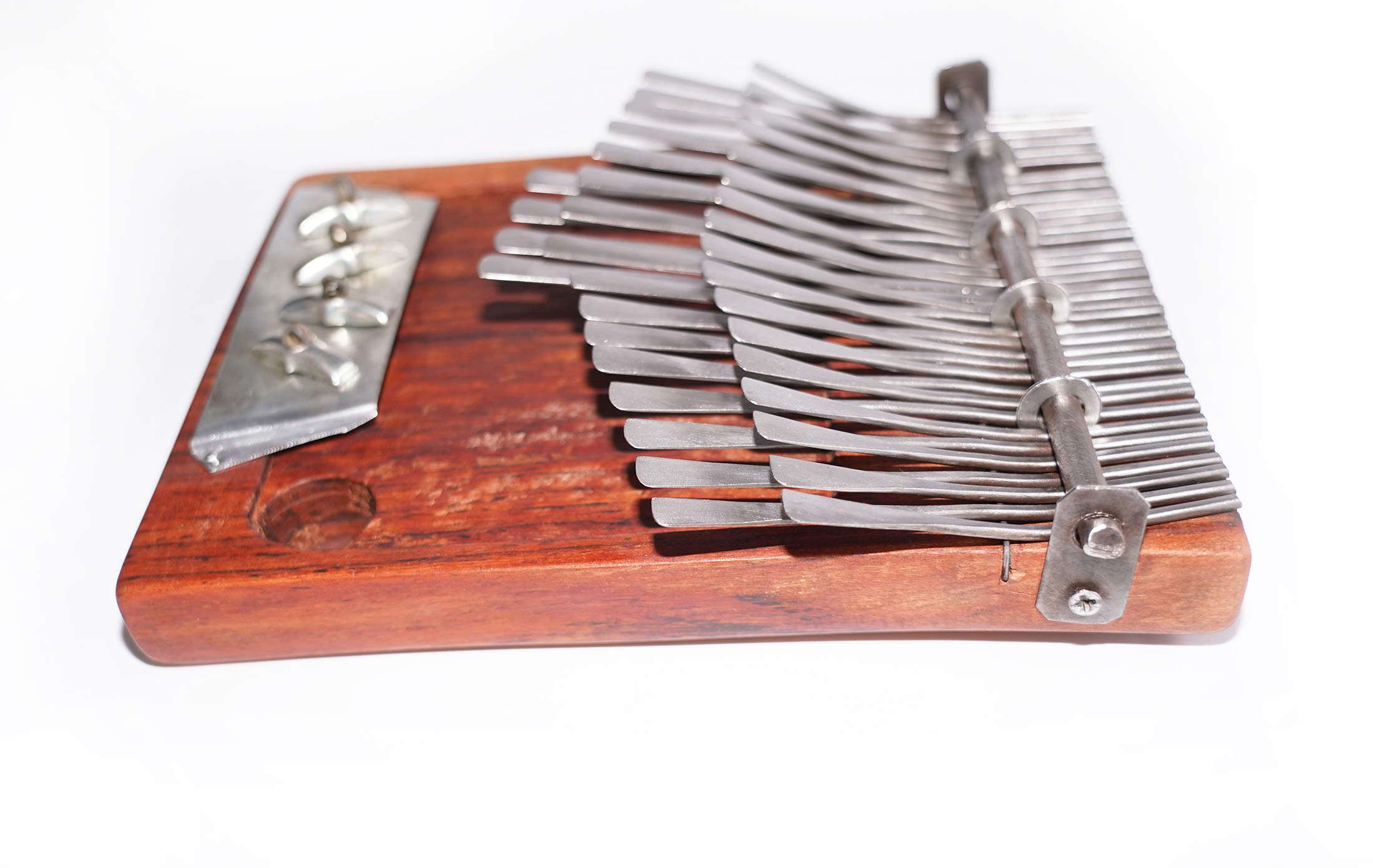 37-Key Shona Njari Electric Mbira Finger Piano - Handmade Kalimba from Zimbabwe | Authentic African Musical Instrument for Meditation, Music Therapy & Cultural Performances