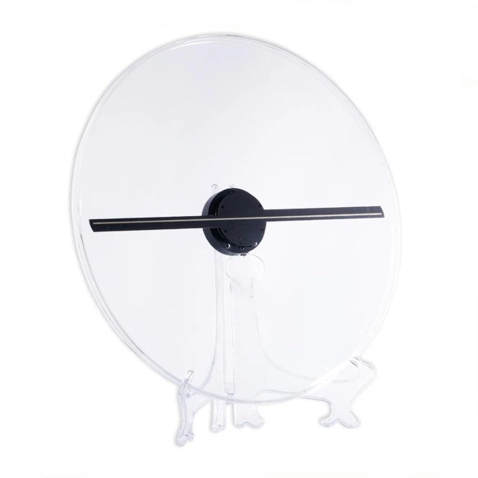 3D Hologram Fan Projector - 30cm WiFi LED Holographic Display Lamp with Video & Image Support for Desktop Advertising, Home Decor, and Retail Visual Merchandising