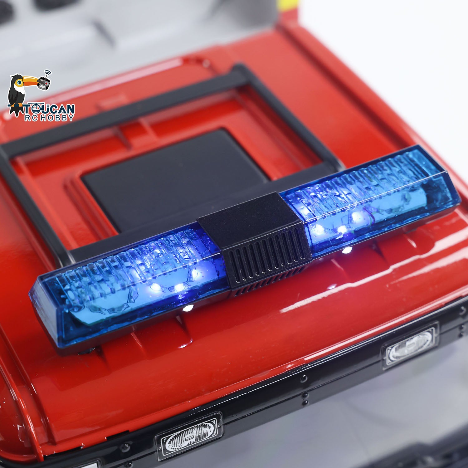 1/14 Scale 6x4 RC Fire Truck with Remote Control, Extinguisher, Sprinkler, RTR, Lights & Sounds, ESC, Servo Motor - Perfect for Hobbyists, Collectors, and Emergency Simulation Play