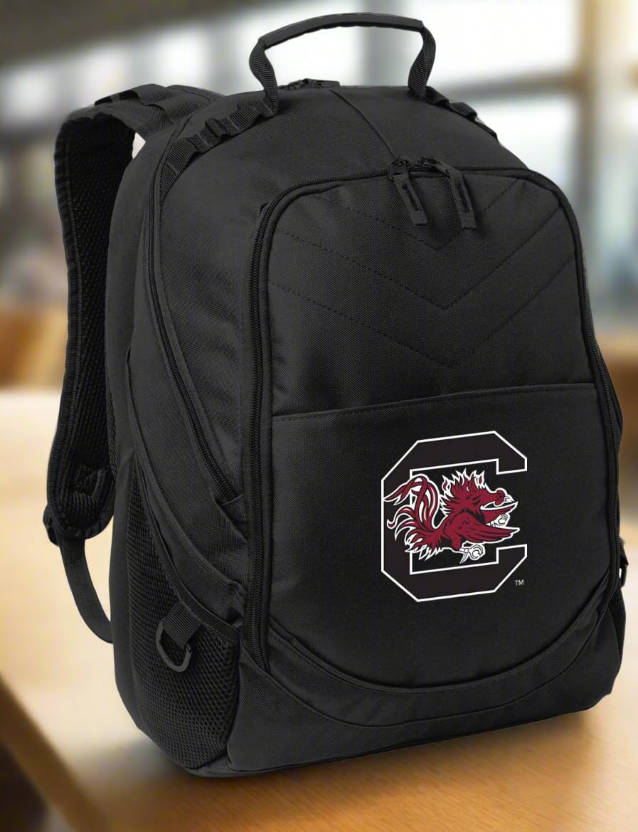 University of South Carolina Gamecocks Laptop Backpack - Durable USC Computer Bag for Students, Work & Travel