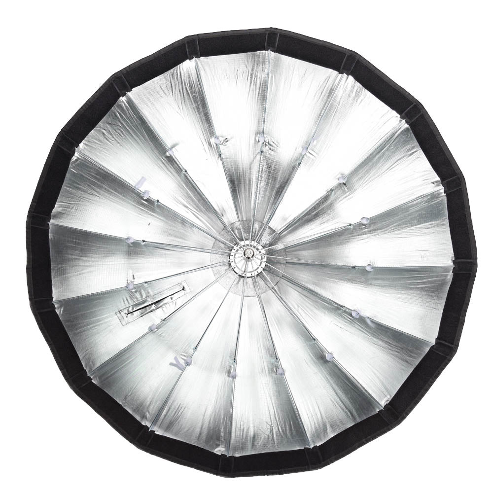 Godox AD S85S 85cm 16-Sided Parabolic Softbox with Silver Interior - Portable Photography Lighting Modifier for Studio & Outdoor Shoots