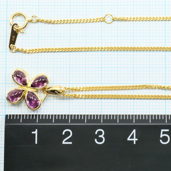 18K Yellow Gold Pink Tourmaline Necklace for Women - Elegant Gemstone Jewelry Gift for Birthday, Anniversary & Valentine's Day - Perfect for Parties, Weddings & Special Occasions