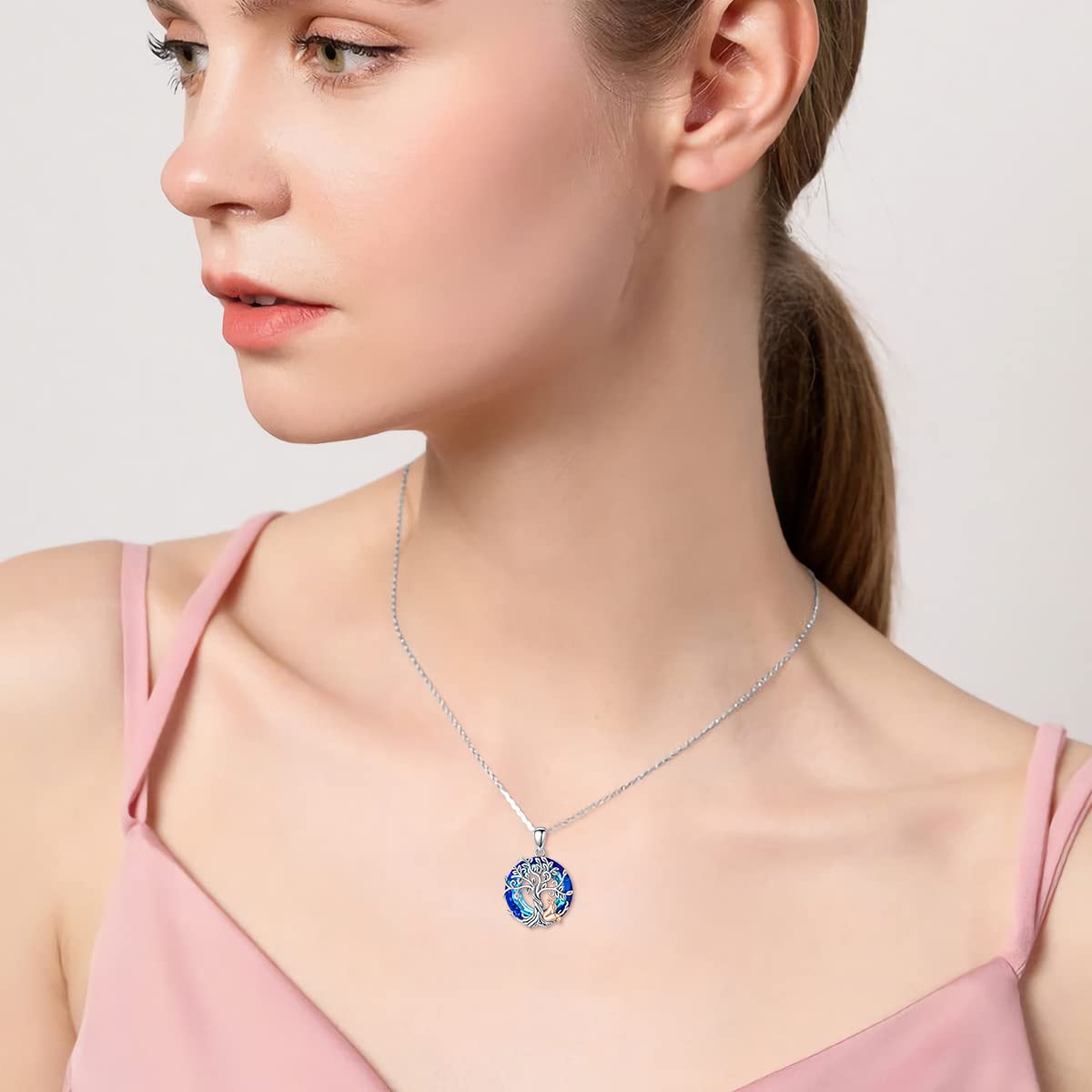 925 Sterling Silver Animal Pendant Necklace for Women & Men - Owl, Highland Cow, Squirrel, Fox, Otter, Bunny, Dog - Unique Birthday & Christmas Jewelry Gift for Animal Lovers | Perfect for Casual Wear, Date Nights & Special Occasions