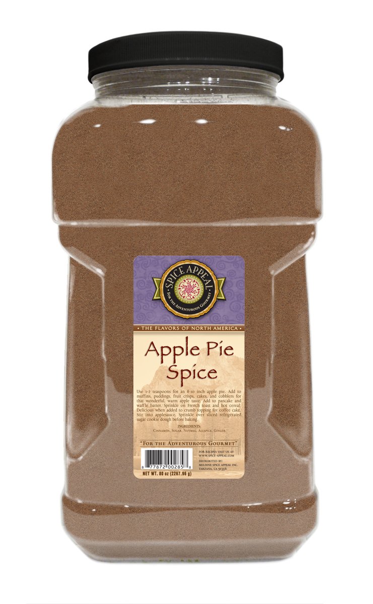 Premium Apple Pie Spice Blend - 5 lb Bulk Size | All-Natural Cinnamon, Nutmeg & Cloves | Perfect for Baking, Desserts & Holiday Cooking