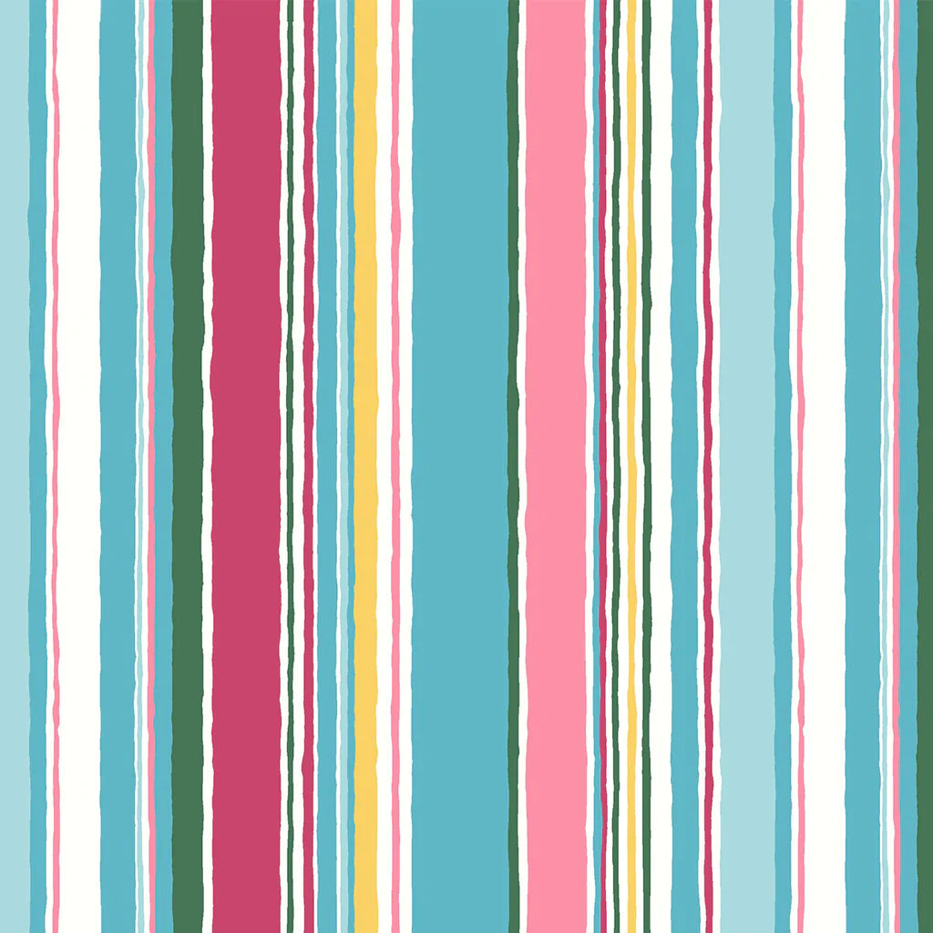 Liberty Riviera Collection 01666453B Striped Deck Chair - Perfect for Poolside Lounging, Beach Relaxation, and Outdoor Sunbathing