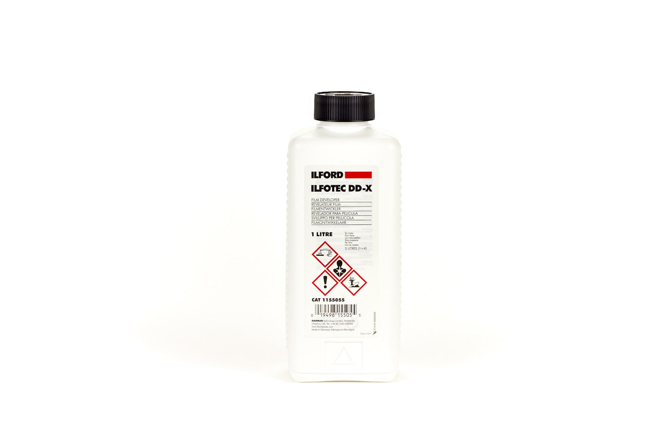 Ilford ILFOTEC DD-X Black & White Film Developer - 1 Liter Bottle for Professional Photography & Darkroom Processing