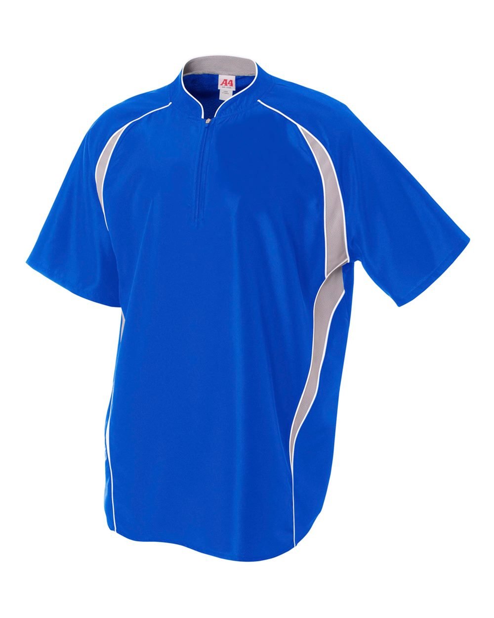 Baseball & Softball 1/4 Zip 2-Color Warm-Up Jacket - Windbreaker Pullover for Men & Women (6 Color Options, Youth & Adult Sizes S-XXL) - Perfect for Training, Practice & Cool Weather Games